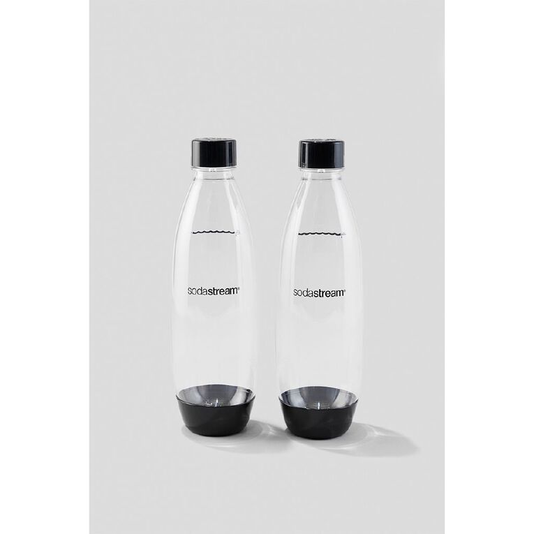 Sodastream Dishwasher Safe Twin Pack Fuse Bottle 1L, , hi-res