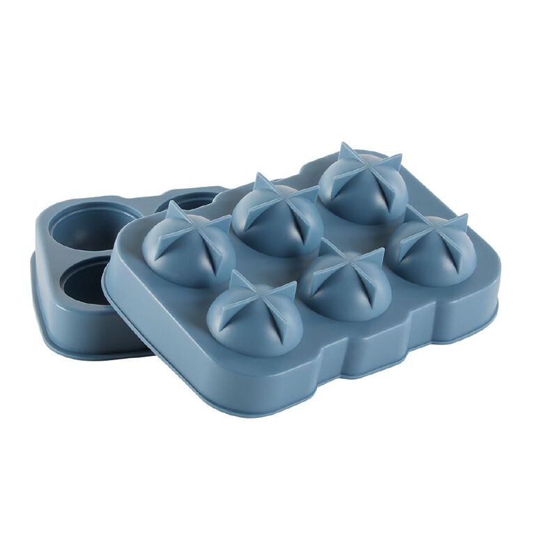 Living & Co Sphere Ice Cube Tray Blue, , hi-res
