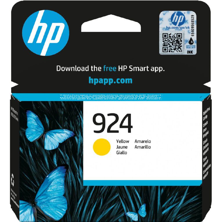 HP Ink 924 Yellow 400 Pages, , hi-res