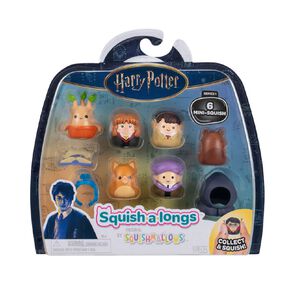 Harry Potter Squishalongs 6 Pack Assorted