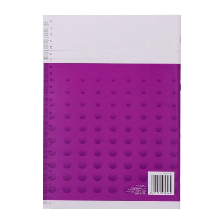 WS Exercise Book 1F8 12mm Ruled 32 Leaf Purple, , hi-res