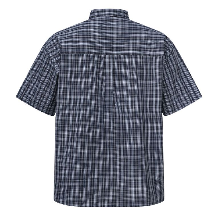 H&H Men's Check Shirt, Black, hi-res