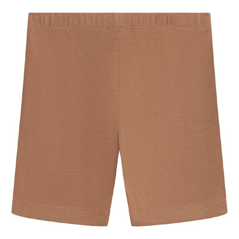 Young Original Plain Bike Shorts, Brown Mid, hi-res
