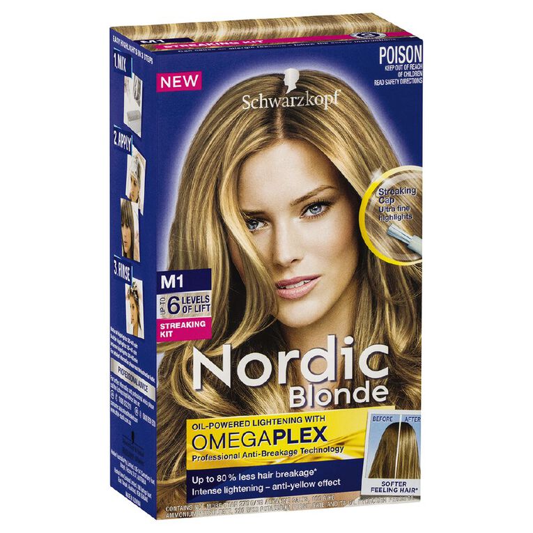 Schwarzkopf Nordic Blonde M1 Streaking Kit, , hi-res