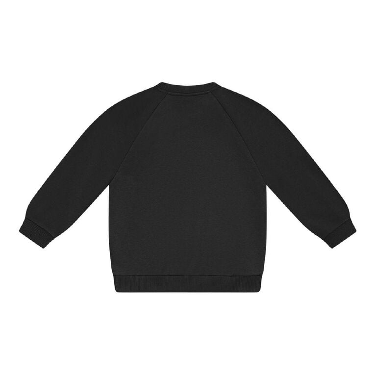Young Original Plain Raglan Crew Sweat, Grey Dark, hi-res