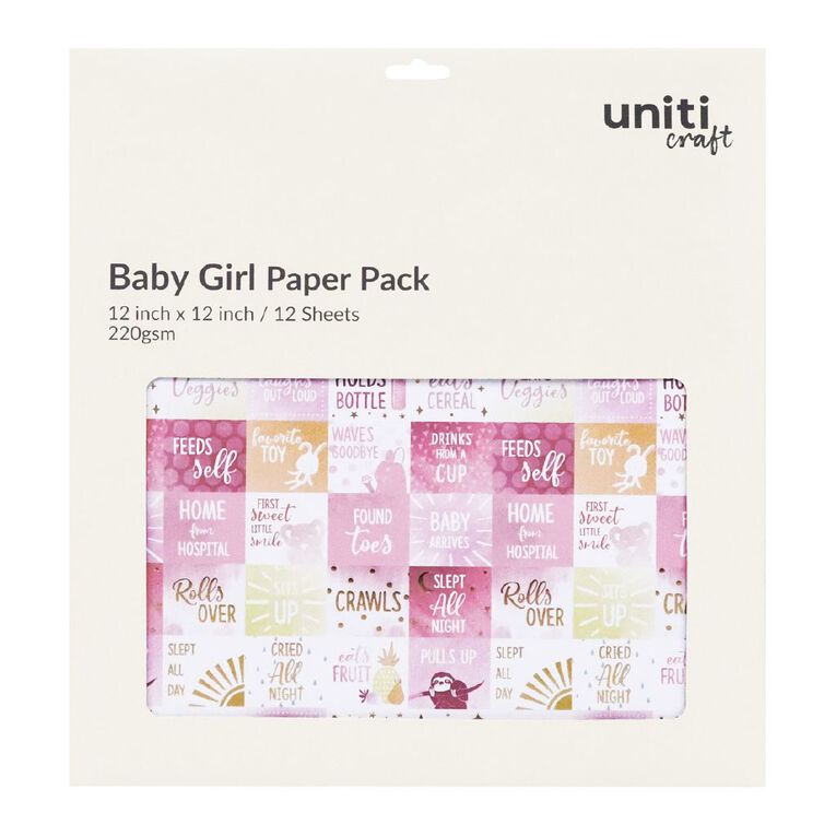 Uniti Baby Girl Paper Pack, , hi-res