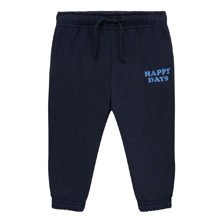 Young Original Toddler Boys' Print Trackpants, Blue Mid, hi-res