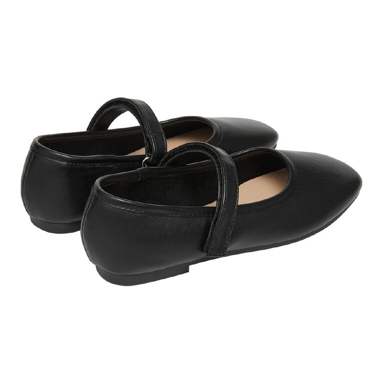 Young Original Senior Kids' Ballet Shoes, Black, hi-res