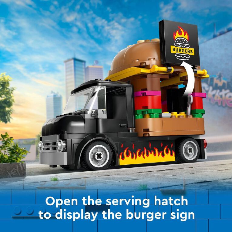 LEGO CITY Burger Truck 60404, , hi-res