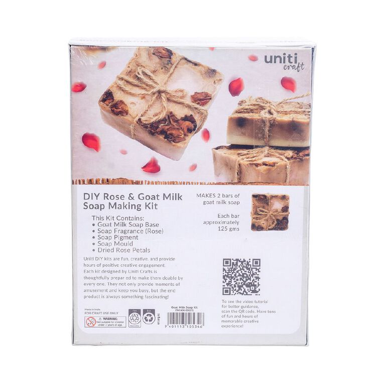 Uniti Craft Adults Goat Milk Soap Kit, , hi-res