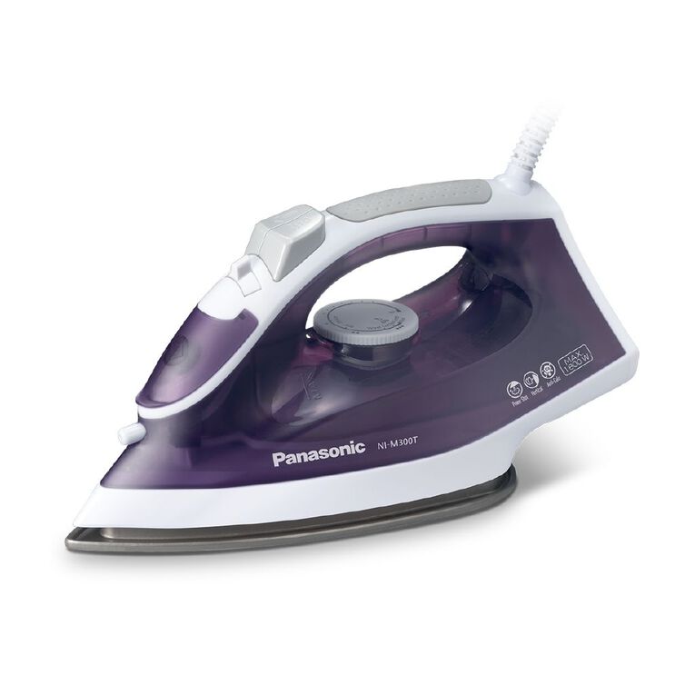 Panasonic Titanium Soleplate Steam Iron 1800W NIM300TVSJ The Warehouse