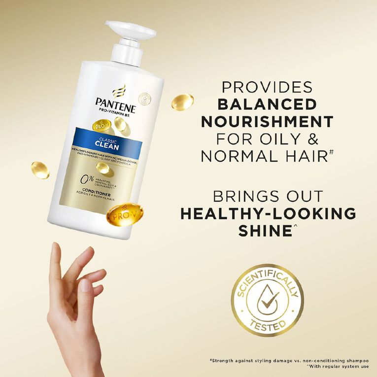 Pantene Conditioner Classic Clean 800ml, , hi-res