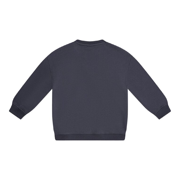 Spider-Man Miles Morales Crew Sweatshirt, Grey Dark, hi-res