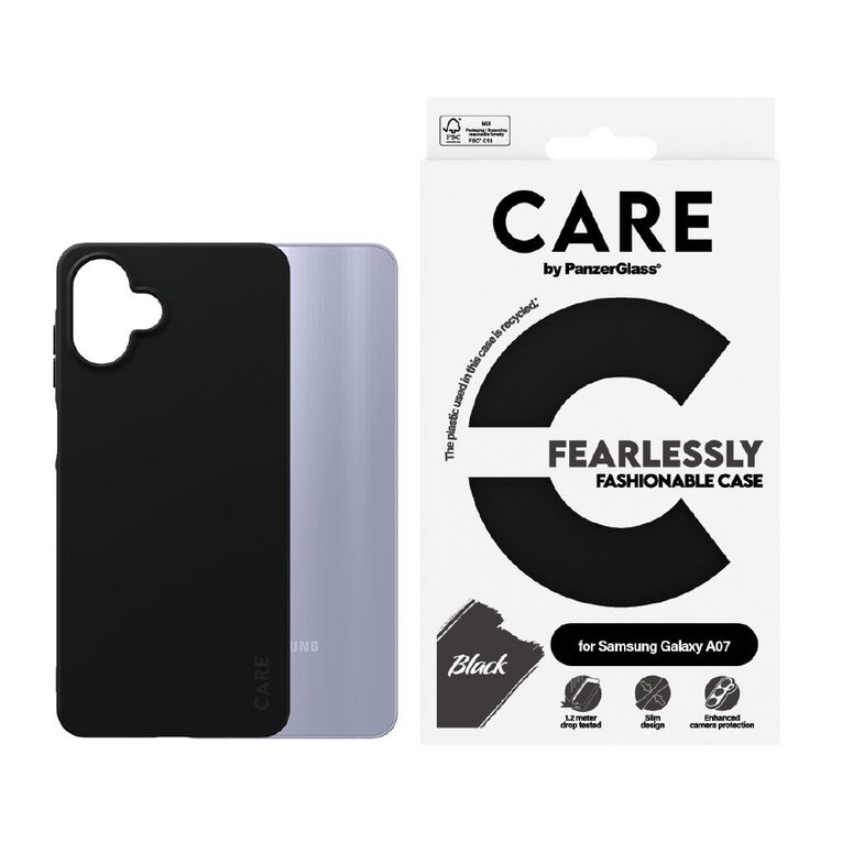 PanzerGlass SAFE by Panzer Case For Samsung Galaxy A07 Black, , hi-res