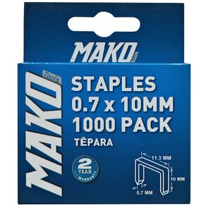 Mako Staples 0.7 x 10mm 1000 Pack