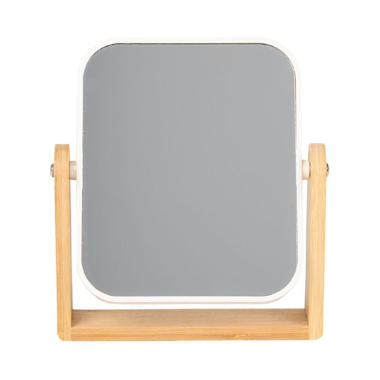 Living & Co Bamboo Flip Mirror, , hi-res