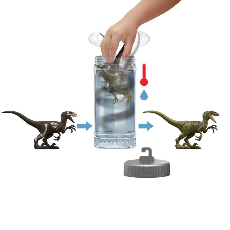Jurassic World Dino Colour Reveal Assorted, , hi-res