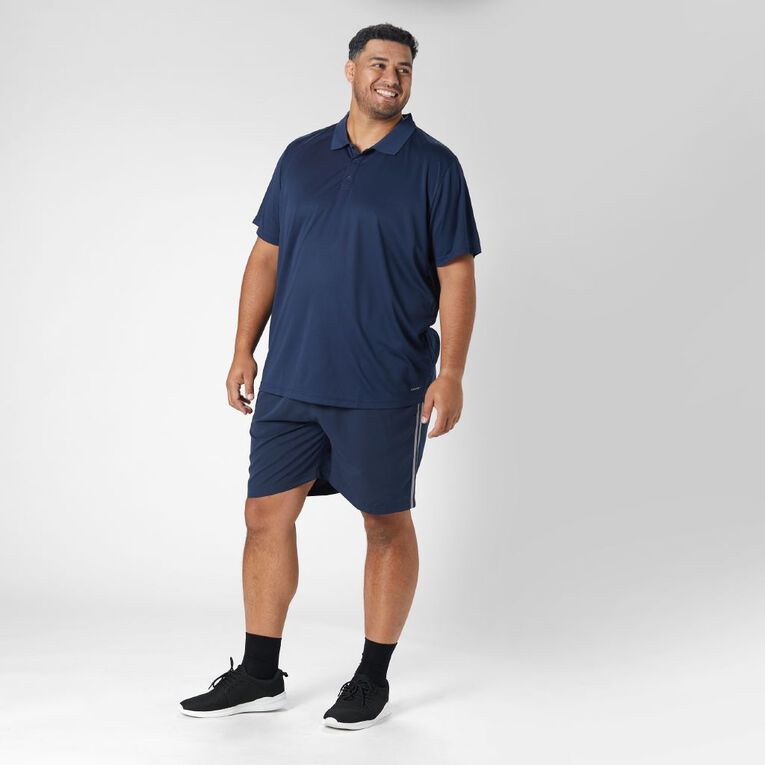 Active Intent Men's Cooldry Polo, Blue Dark, hi-res