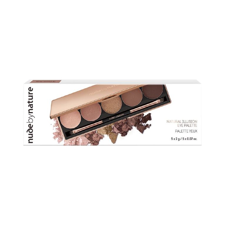 Nude By Nature Natural Illusion Eye Palette 01 Classic Nude, , hi-res