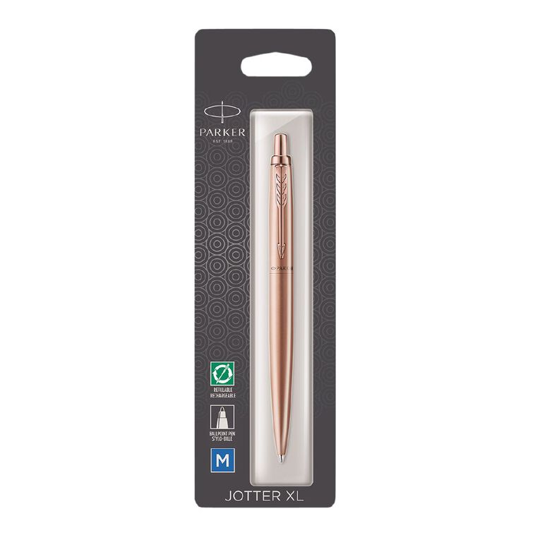 Parker Jotter XL SE20 Monochrome Pink Gold PG Trim Ballpoint Hangsell, , hi-res