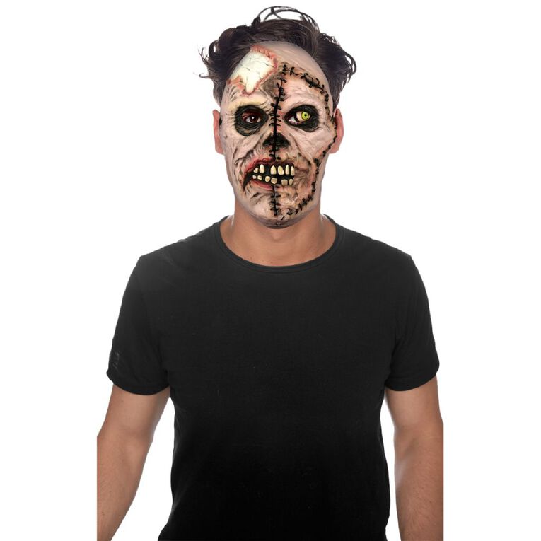 Seasons Zombie Face Ripper Mask, , hi-res