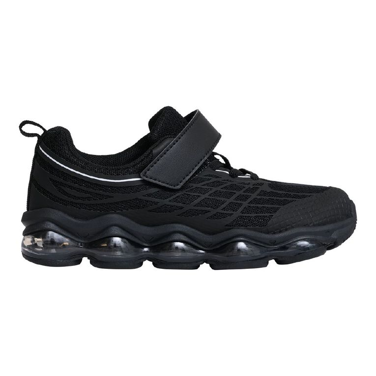Active Intent Senior Kids' Travis Trainers, Black, hi-res