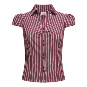 BRDRLESS Tate Short Sleeve Fitted Shirt