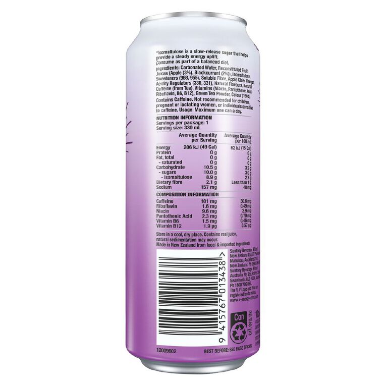 V Riise Blackcurrant 330ml, , hi-res