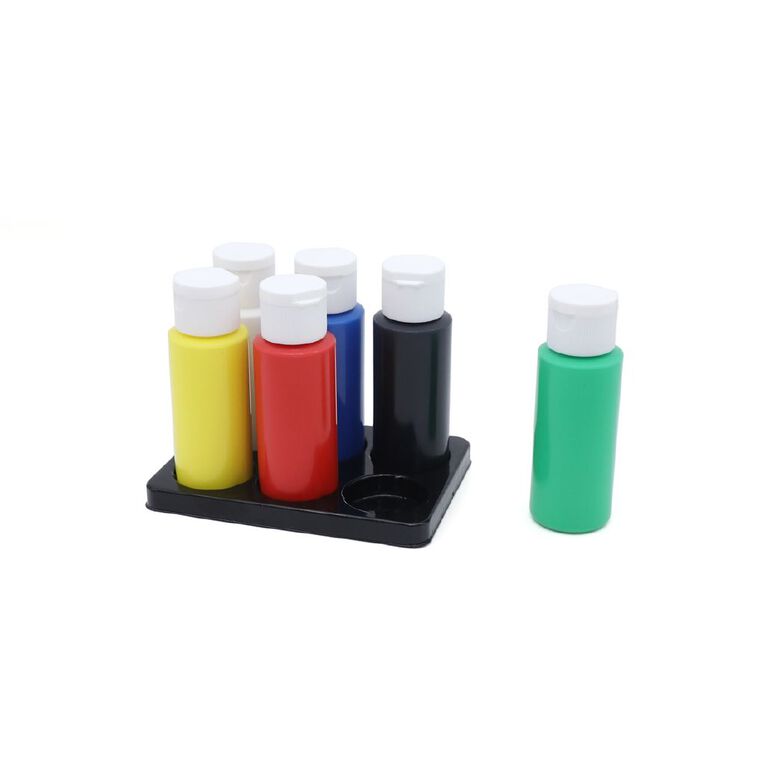Uniti Kids Art Poster Paint 7 Piece Set 6 Pack, , hi-res