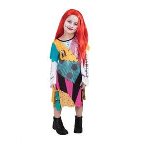 Nightmare Before Christmas Sally Finkelstein Child Costume Size 6-8