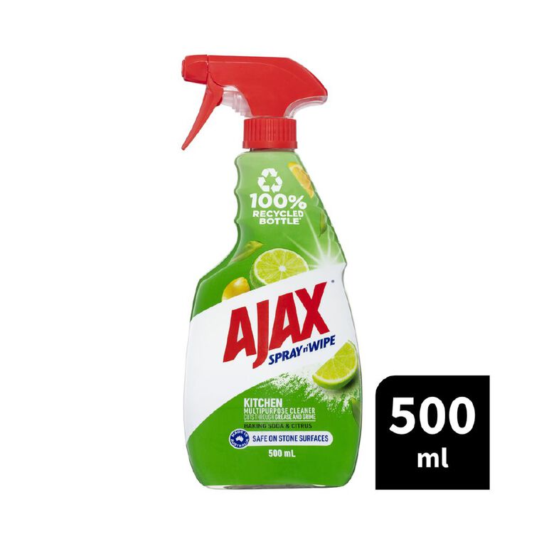 Ajax Spray N Wipe Kitchen Multi Purpose Trigger 500ml, , hi-res