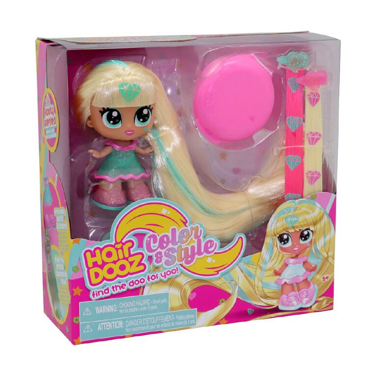 Hairdooz Color & Style Doll, , hi-res