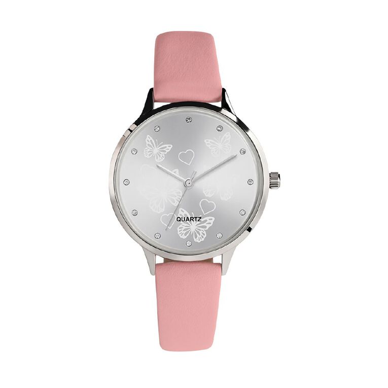 Young Original Teens' Butterfly Watch Bracelet Set, , hi-res