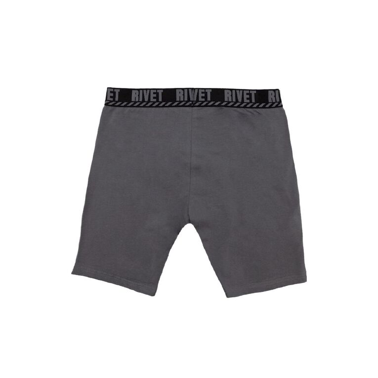 Rivet Men's Long Leg Trunks 4 Pack, Black/Blue, hi-res