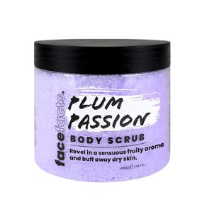 Face Facts Body Scrub Plum Passion 400g