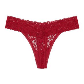 H&H Women's Poppy Lace G-String