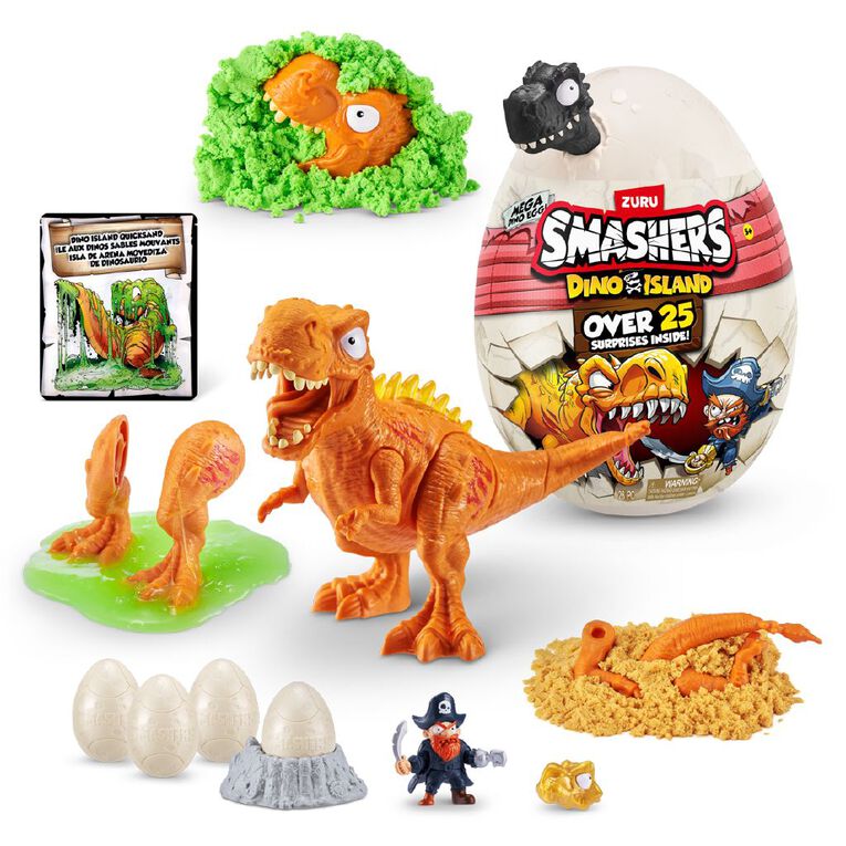 Zuru Smashers Dino Island Jurassic Epic Egg Combo Pack, , hi-res