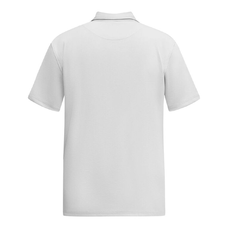 H&H Men's Easy Care Polo, Grey Light, hi-res