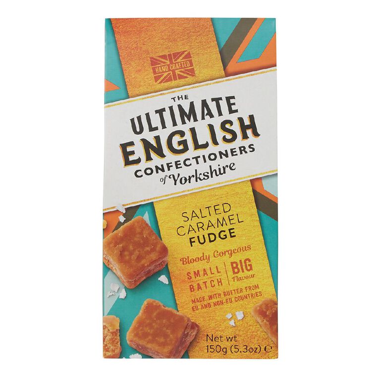 Ultimate English Salted Caramel Fudge 150g, , hi-res