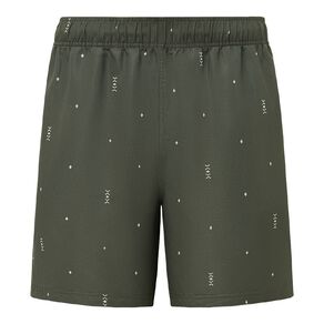 H&H Swim Men's Basic Print Boardshort