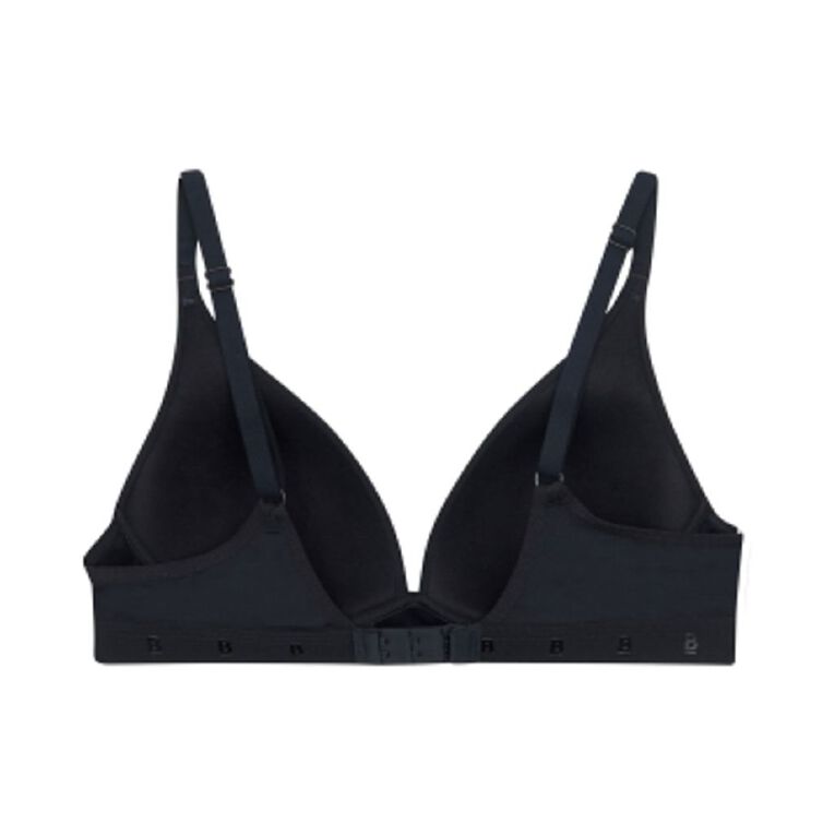 B FOR BONDS Women's Wirefree Tee Bra, Black, hi-res