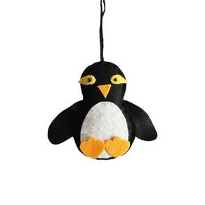 Wonderland Felt Hanging Ornament Penguin 10cm