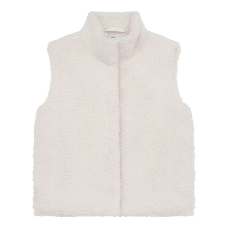 Young Original Sherpa Vest, Cream, hi-res