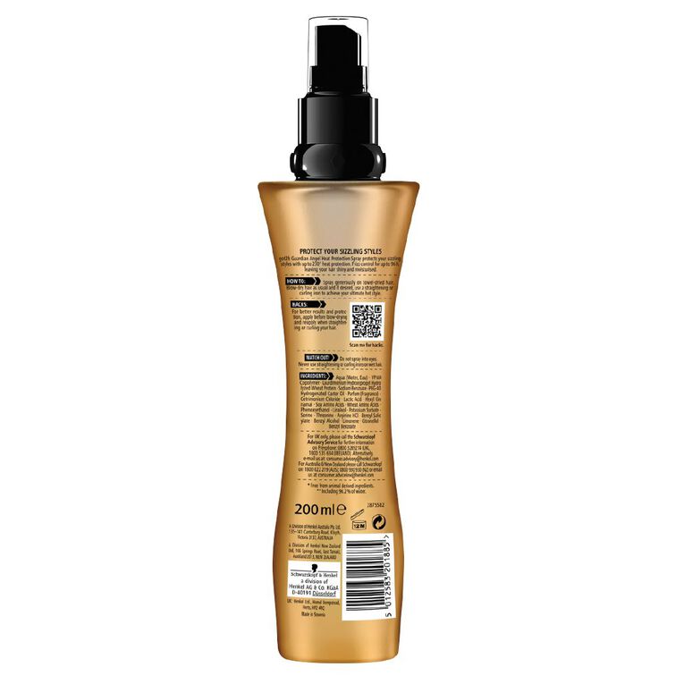 Schwarzkopf Got2b Guardian Angel Blow Dry Spray 200ml, , hi-res