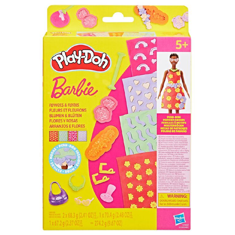 Play-Doh Barbie Designer Pattern Packs Assorted, , hi-res