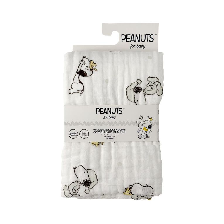 Peanuts Snoopy Cotton Blanket, , hi-res