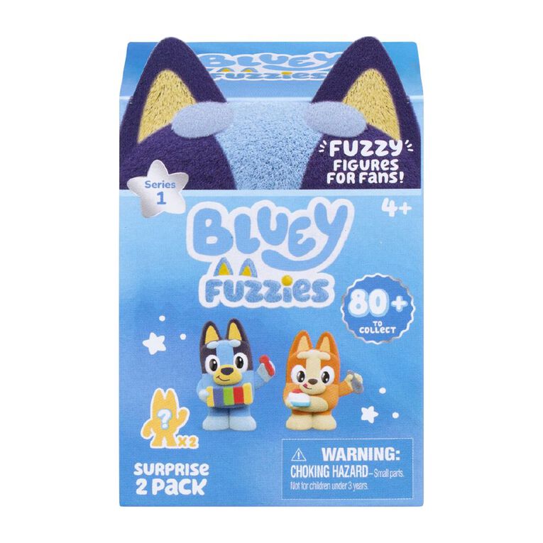Bluey Fuzzies 2 Pack Series 15 Assorted, , hi-res