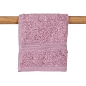 Living & Co Plush Plain Face Towel Lilac