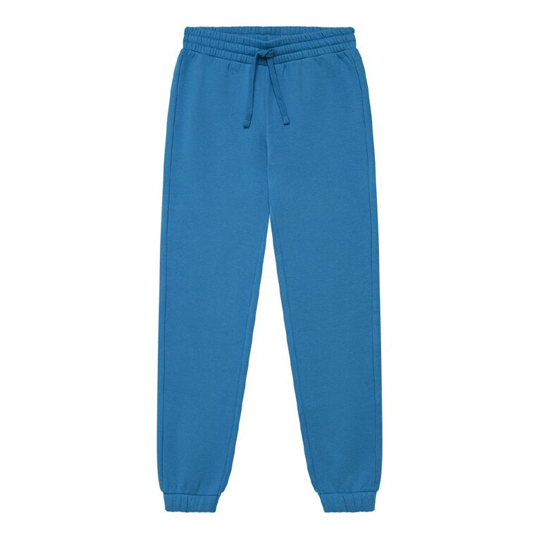 Young Original Kids' Plain Trackpants, Blue Mid, hi-res