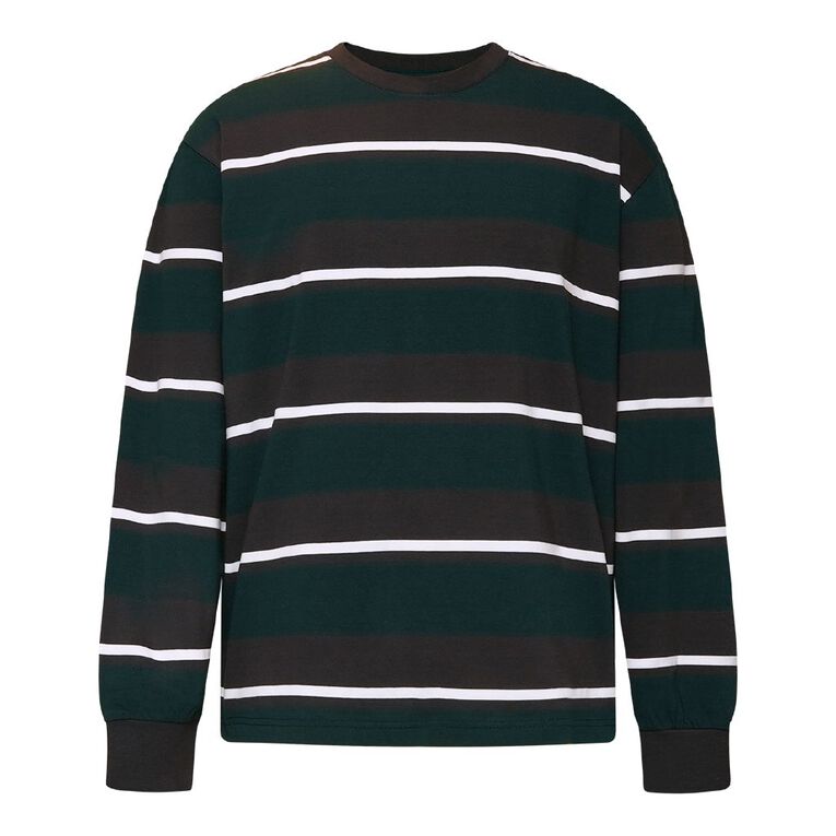 Garage Men's Heavyweight Boxy Tee, Grey Dark, hi-res